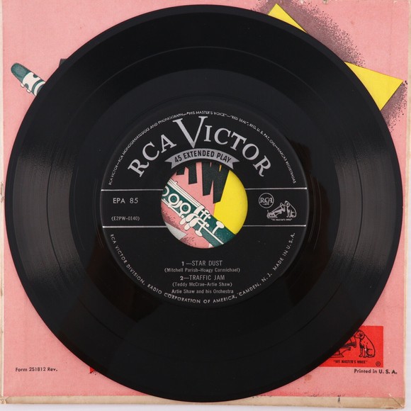 Artie Shaw & His Orchestra, Frenesi/Begin The Beguine/Star Dust 45 rpm Record EP - Picture 10 of 12